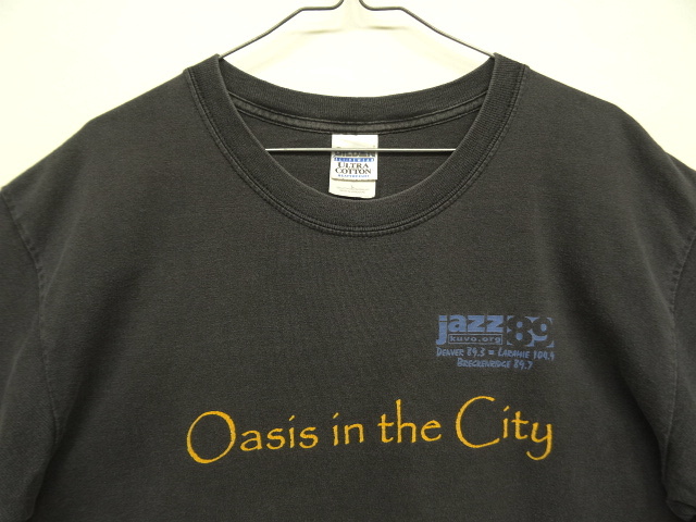 画像: 00'S DIZZY GILLESPIE by TED WILLIAMS "OASIS IN THE CITY" 半袖 Tシャツ ブラック (VINTAGE)