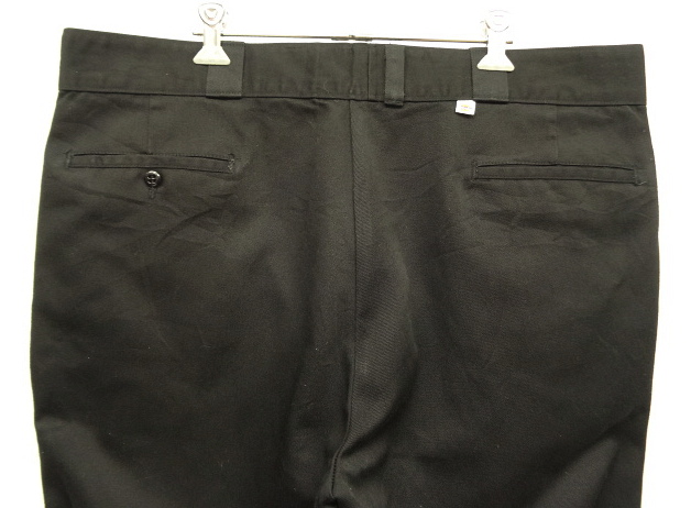 画像: 80'S DICKIES 874 チビタグ ワークパンツ ブラック W38L31 USA製 (VINTAGE)