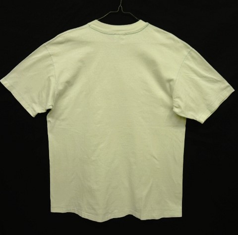 画像4: 80'S LL Bean x Hanes シングルステッチ 半袖 Tシャツ ライトグリーン USA製 (VINTAGE)