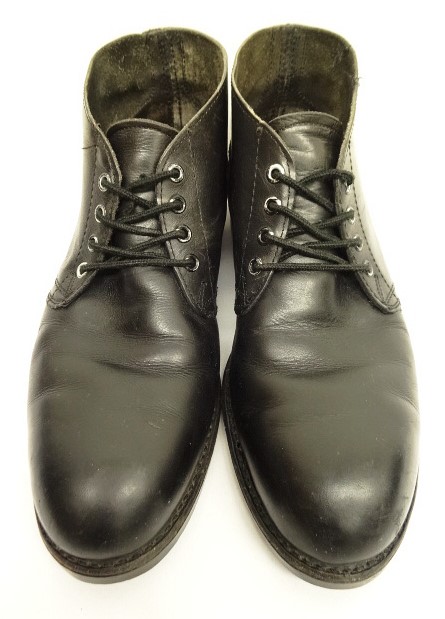 画像: 70'S アメリカ軍 US NAVY "ADDISON SHOE CO製" 茶芯 レザー チャッカブーツ (VINTAGE)