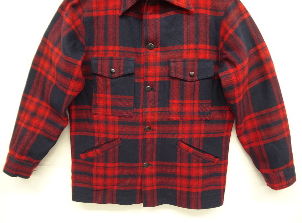 アメリカ製70s pendleton マッキーノジャケット バッファローチェック