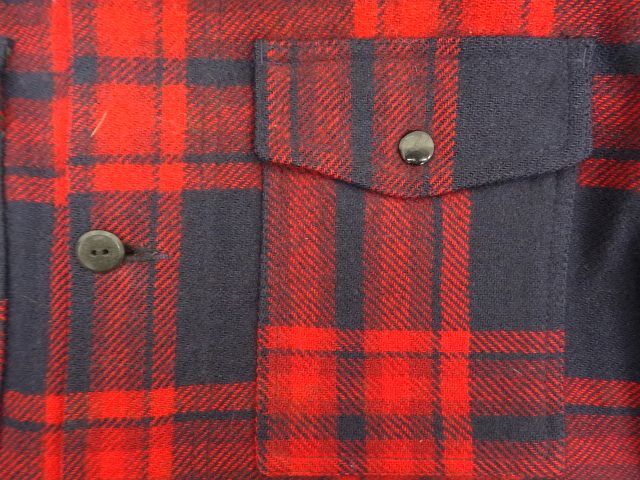 画像: 70'S PENDLETON ウール マッキーノジャケット チェック柄 USA製 (VINTAGE)