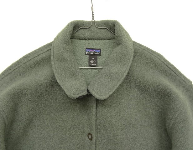 画像: 90'S PATAGONIA シンチラシャーリングコート カーキ USA製 (VINTAGE)