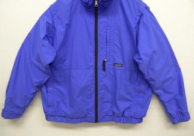 画像: 90'S PATAGONIA 旧タグ ナイロン ジップジャケット ライトブルー USA製 (VINTAGE)