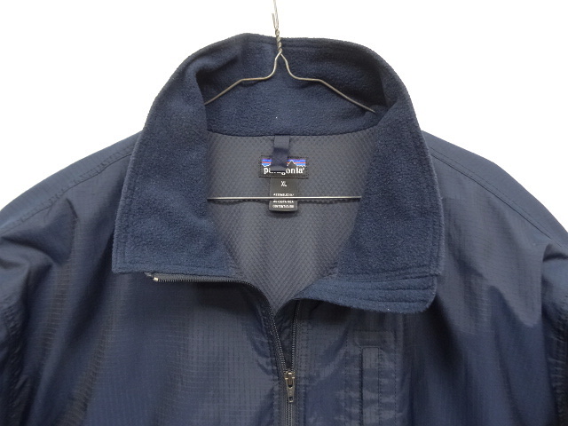 画像: 90'S PATAGONIA ”PNEUMATIC JACKET" リップストップナイロン ジャケット ダークネイビー (VINTAGE)