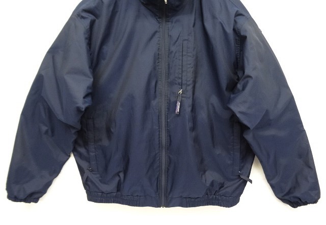 画像: 90'S PATAGONIA ”PNEUMATIC JACKET" リップストップナイロン ジャケット ダークネイビー (VINTAGE)