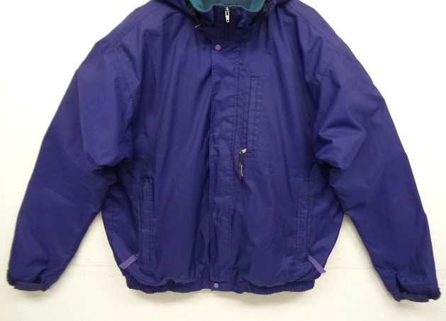 画像: 90'S PATAGONIA ”PNEUMATIC JACKET" 雪無しタグ フード付き ジップジャケット ダークブルー (VINTAGE)