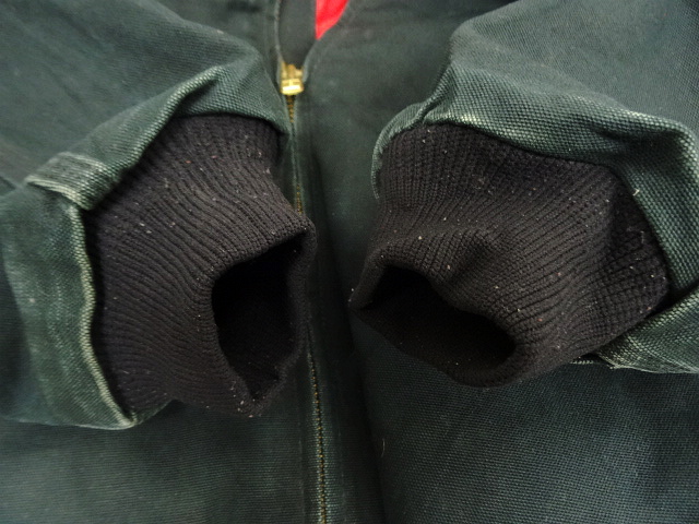 画像: 00'S CARHARTT "SANTAFE JACKET" 裏地キルティング ダックジャケット ブラック (VINTAGE)