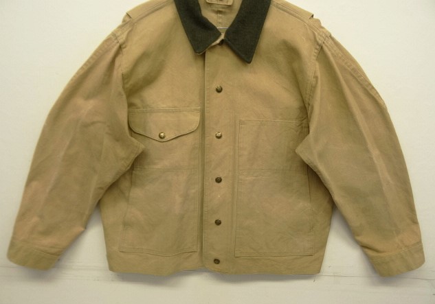 画像: C.C.FILSON ダック ショート丈 クルーザージャケット ベージュ USA製 (VINTAGE)