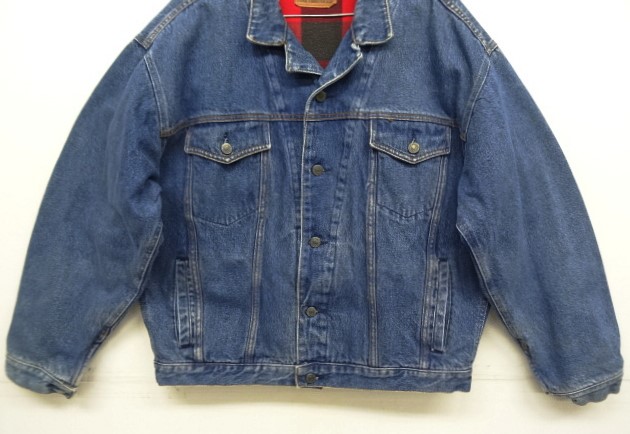 画像: 80'S GAP "WORK-FORCE" 旧タグ オープンカラー デニムジャケット (VINTAGE)