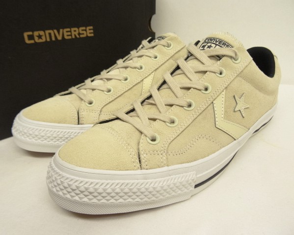 画像1: CONVERSE "STAR PLAYER PRO" LUNARLONソール搭載 スウェード ナチュラル (DEADSTOCK)