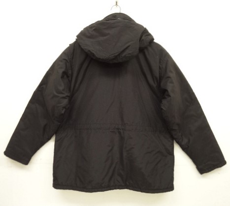 画像5: 80'S LL Bean "PENOBSCOT PARKA" 中綿入り ナイロンパーカー ブラック USA製 (VINTAGE)