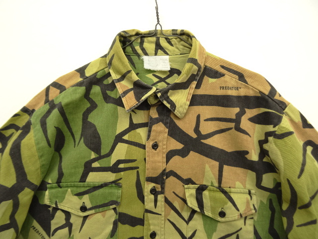 画像: 80'S PREDATOR CAMO コットン シャツ プレデターカモ USA製 (VINTAGE)