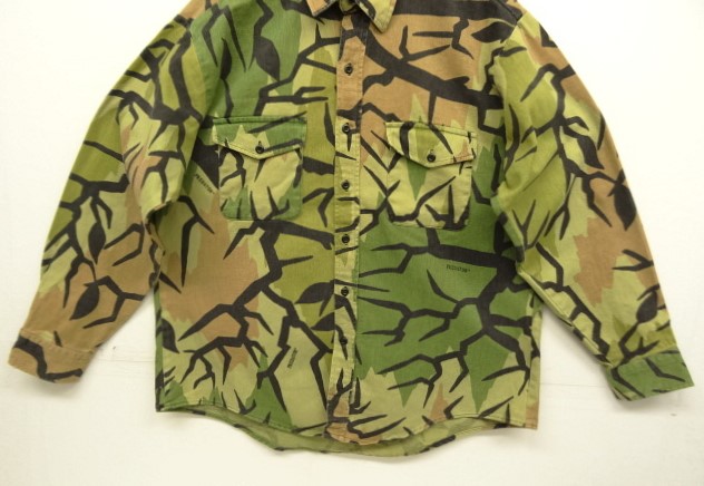 画像: 80'S PREDATOR CAMO コットン シャツ プレデターカモ USA製 (VINTAGE)