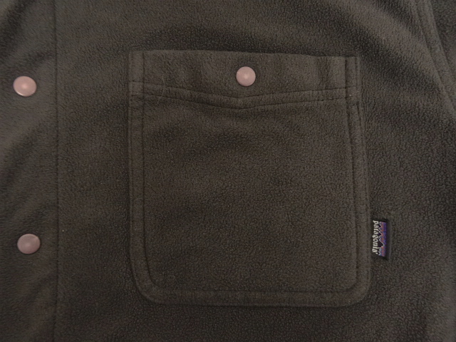 画像: 90'S PATAGONIA スナップボタン フリースシャツ ブラック USA製 (VINTAGE)