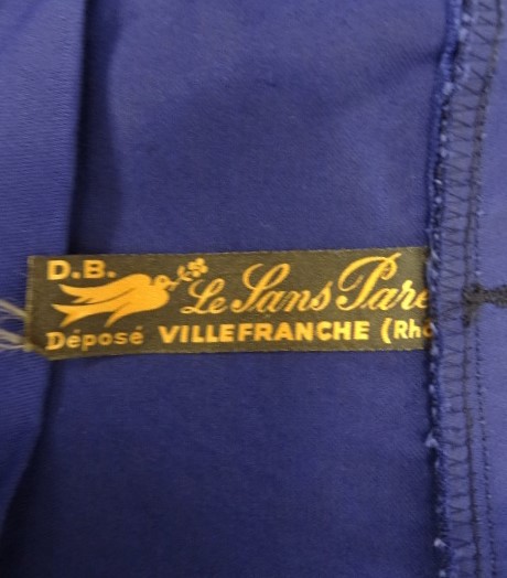 画像2: 60'S LE SANS PAREIL モールスキン ワークパンツ ブルー フランス製 (DEADSTOCK)