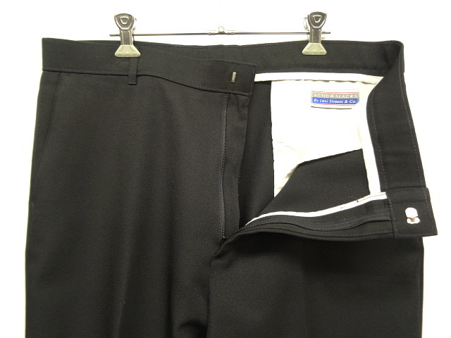画像: LEVIS "ACTION SLACKS" スラックス ブラック (VINTAGE)