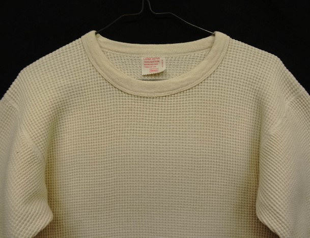 画像: 70'S SEARS コットン100% サーマル 長袖 Tシャツ ナチュラル (VINTAGE)