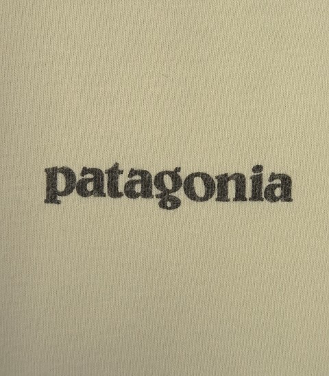 画像: PATAGONIA "冨士三十六景　駿河薩タ之海上" バックプリント 長袖 Tシャツ ナチュラル USA製 (VINTAGE)