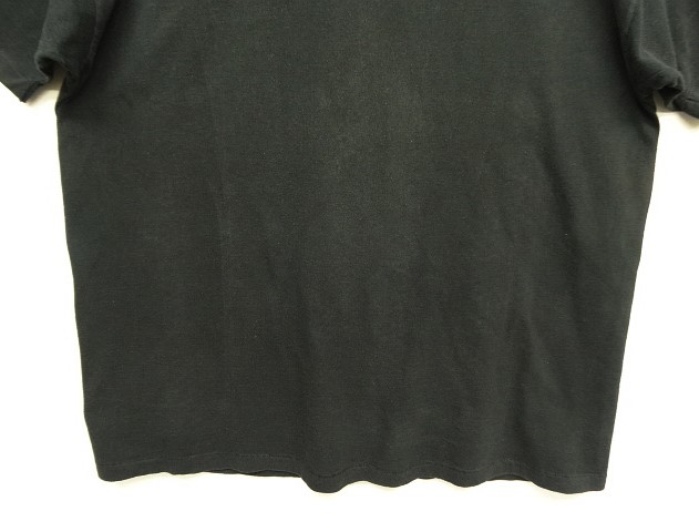 画像: 90'S HANES シングルステッチ 半袖 Tシャツ ブラック USA製 (VINTAGE)