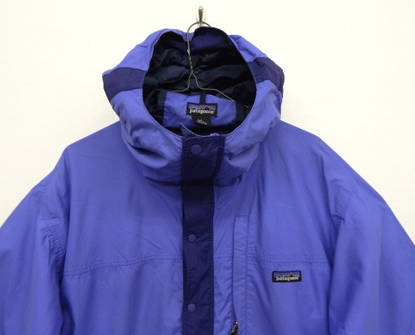 画像: 90'S PATAGONIA ”BACK BOWL ANORAK" ナイロン アノラックジャケット ライトブルー (VINTAGE)