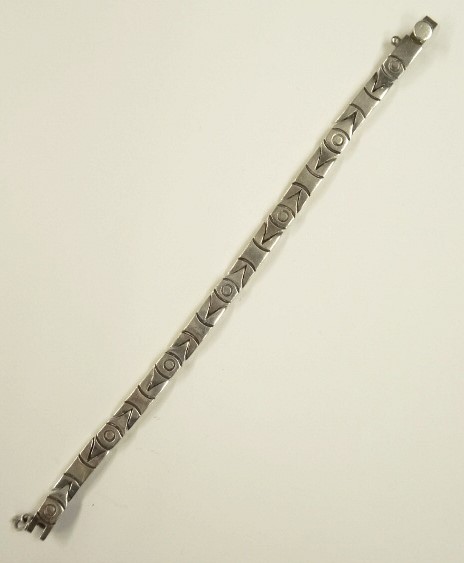画像: シルバー925 ブレスレット シルバー メキシコ(TAXCO)製 (VINTAGE)