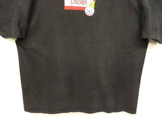 画像: 90'S JACK'S SPICY CHICKEN 両面プリント 半袖 Tシャツ ブラック (VINTAGE)