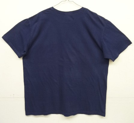 画像3: 90'S RALPH LAUREN ロゴ刺繍 半袖 Tシャツ ネイビー (VINTAGE)