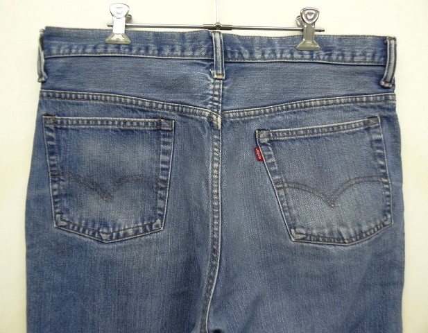 画像: 70'S LEVIS 517 "66モデル" 内股シングル バック裏シングル デニム インディゴ 刻印8 42TALONジップ USA製 W36L30 (VINTAGE)