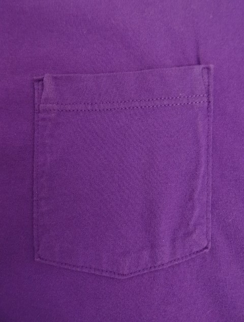 画像3: 90'S LL Bean x RUSSELL ATHLETIC ポケット付き 半袖 Tシャツ グレープ USA製 (VINTAGE)