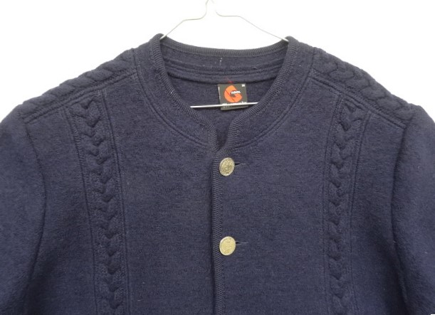 GIESSWEIN オーストラリア製 チロリアンジャケット 40 ネイビー GIESSWEIN Australia Made Tyrolean Jacket Size 40 Navy Wool
