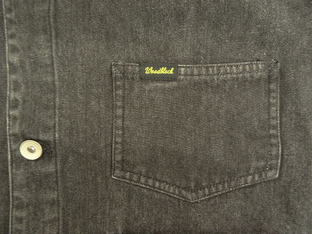画像: WOODBLOCK "DENIM ENGINEER JACKET" BLACK (NEW)
