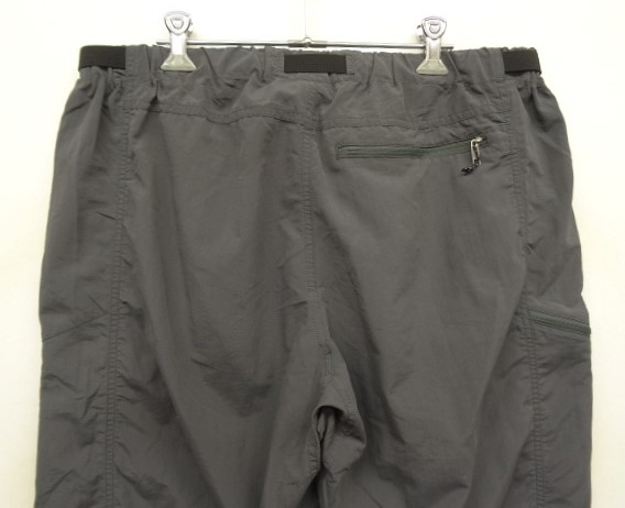 画像: PATAGONIA GI II ベルト付き ナイロン クライミングパンツ チャコール (USED)