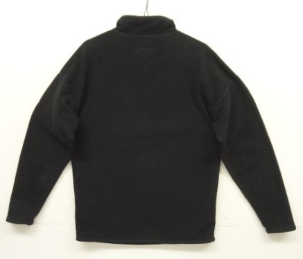 画像4: 90'S EDDIE BAUER "EBTEK" ハーフジップ フリースシャツ ブラック USA製 (VINTAGE)