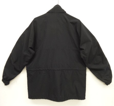 画像4: 90'S EMS (EASTERN MOUNTAIN SPORTS) 三角タグ フード付き ナイロンジャケット ブラック (VINTAGE)