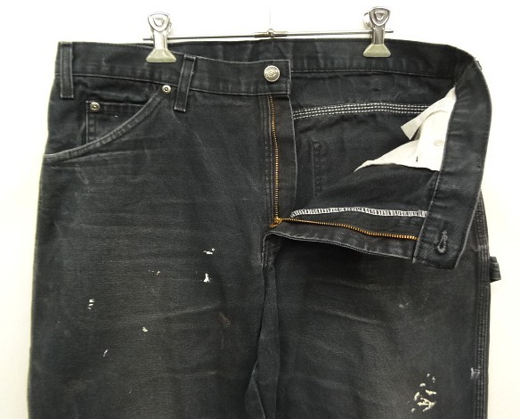 画像: 00'S DICKIES ダック ペインターパンツ フェードブラック (VINTAGE)