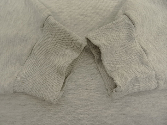 画像: 80'S LL Bean by RUSSELL ATHLETIC 前Vガゼット スウェットシャツ アッシュグレーヘザー USA製 (VINTAGE)