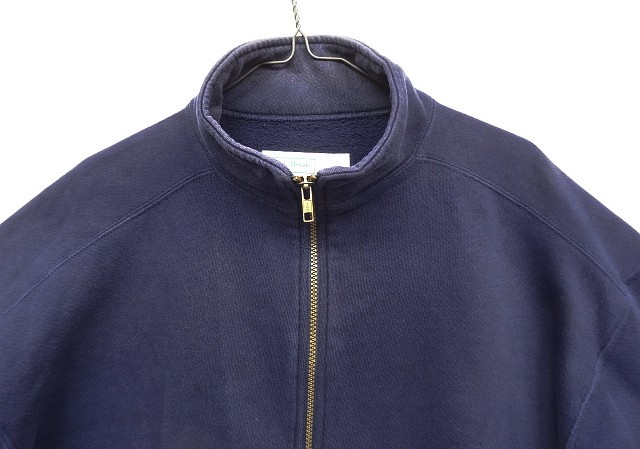 画像: 80'S LL Bean by RUSSELL ATHLETIC フルジップ スウェットシャツ ネイビー USA製 (VINTAGE)