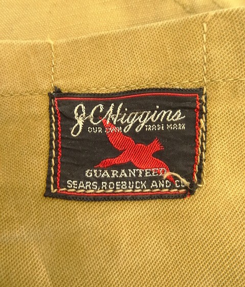 画像2: 50'S SEARS "JC HIGGINS" ハンティングジャケット ベージュ (VINTAGE)