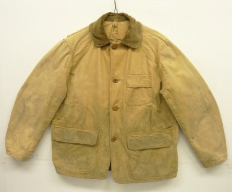 画像1: 50'S SEARS "JC HIGGINS" ハンティングジャケット ベージュ (VINTAGE)