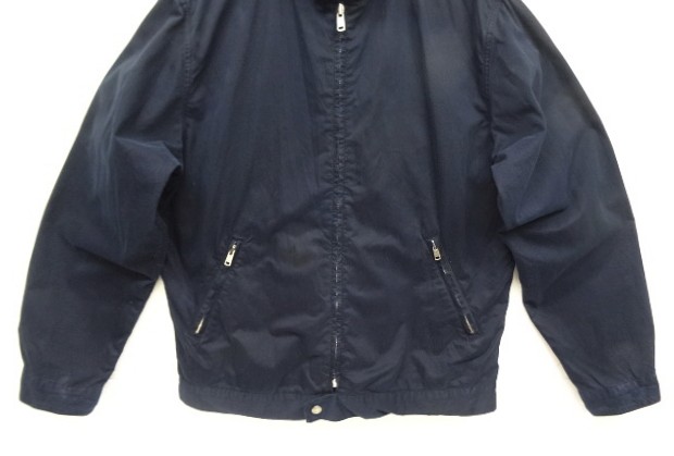 画像: 90'S RALPH LAUREN コットン ドリズラージャケット ネイビー (VINTAGE)