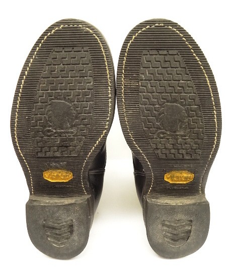 画像: 90'S CHIPPEWA 黒タグ PT91 エンジニアブーツ ブラック USA製 (VINTAGE)