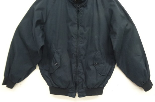 画像: 90'S BARACUTA G9 ハリントンジャケット OPTIジップ ダークネイビー イングランド製 (VINTAGE)