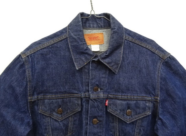 画像: 70'S LEVIS "70505" スモールe ボタン裏52 4thモデル デニムジャケット インディゴ 42 USA製 (VINTAGE)