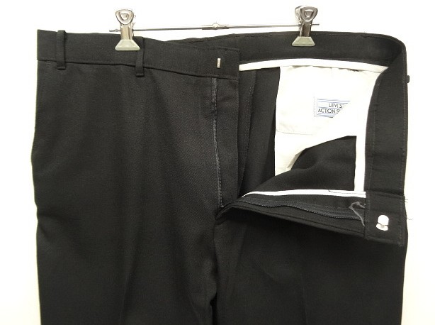 画像: 90'S LEVIS "ACTION SLACKS" スラックス ブラック (VINTAGE)