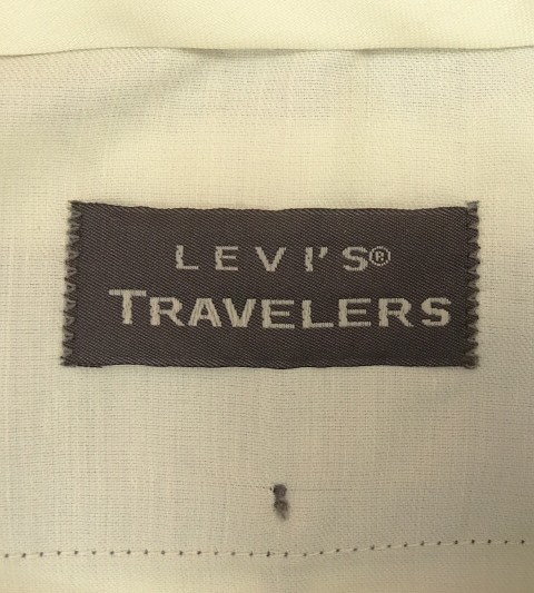 画像2: 90'S LEVIS "TRAVELERS" ツープリーツ スラックス TALONジップ ダークネイビー USA製 (VINTAGE)