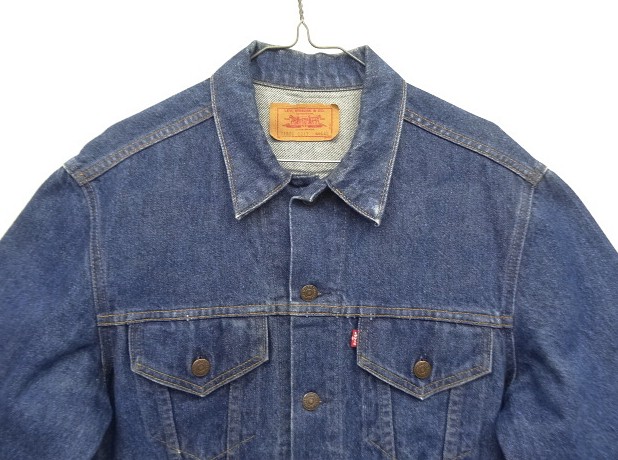 画像: 80'S LEVIS "71506" スモールe 4thモデル デニムジャケット インディゴ 44L USA製 (VINTAGE)