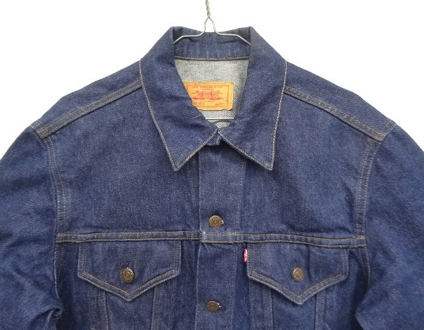 画像: 80'S LEVIS "70506" スモールe 4thモデル デニムジャケット インディゴ 42R USA製 (VINTAGE)