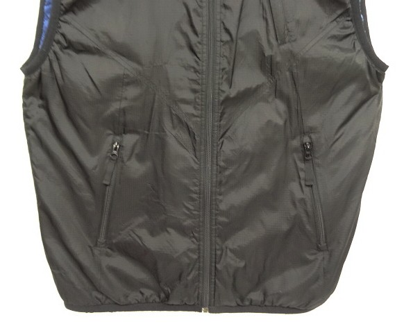 画像: 90'S GAP 旧タグ 中綿入り リップストップナイロンベスト ブラック (VINTAGE)