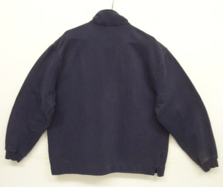 画像5: 90'S J.CREW 旧タグ ハーフジップ スウェットシャツ ネイビー (VINTAGE)